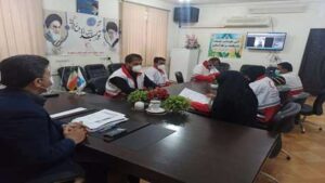 آیین استانی نکوداشت ” خدمات داوطلبانه ”جمعیت هلال احمر شهرستان رامهرمز