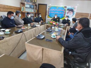 اولین نشست فرمانده جدید انتظامی شهرستان رامهرمز با اصحاب رسانه