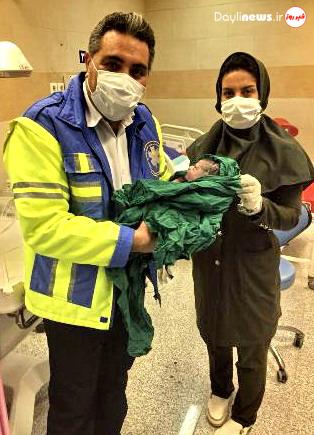 زایمان موفق مادر باردار در آمبولانس اورژانس مسجدسلیمان / حال مادر و نوزاد خوب است