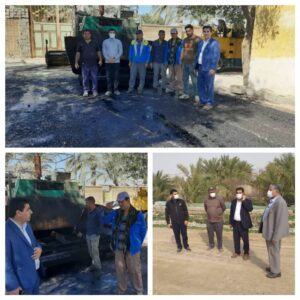 آغاز آسفالت برخی از روستاهای بخش مرکزی رامهرمز
