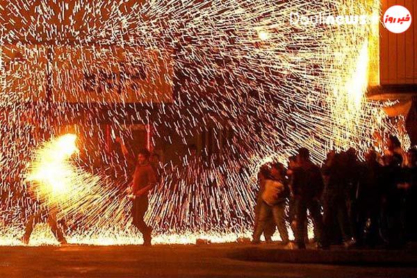 مصدومیت ۲۸ نفر در حوادث چهارشنبه سوری لرستان