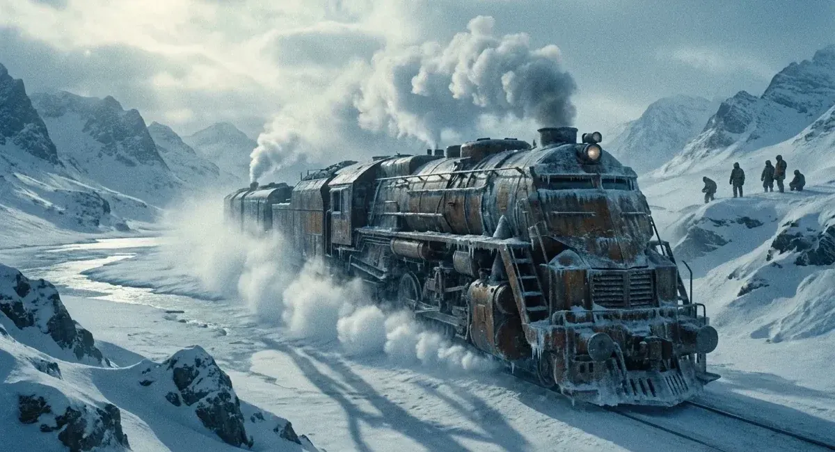 فیلم Snowpiercer 2013 ساخته بونگ جون هو؛ قطار یخ‌شکن در جهان آخرالزمانی