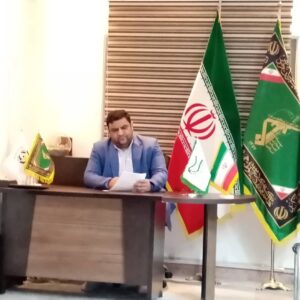 حسین فسائی فرمانده بسیج جامعه اسلامی کارگران کشور از خانواده شهید عبدالحسین برونسی تقدیر کرد