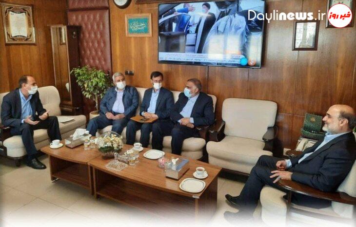 دیدار نماینده  بهبهان و آغاجاری با مدیرعامل هلدینگ خلیج فارس