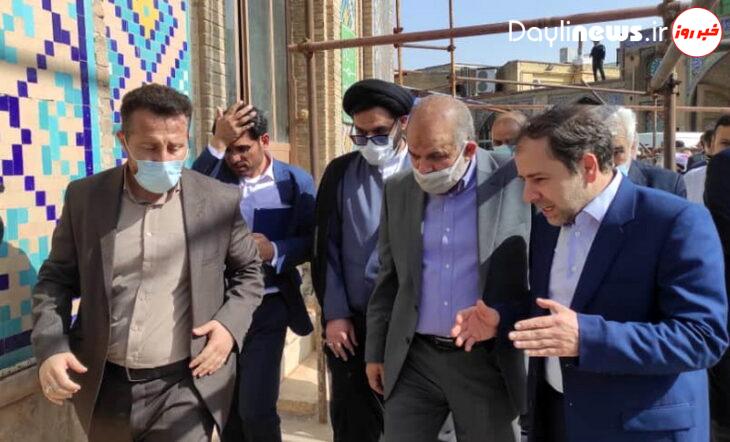 بازدید وزیر کشور از ظرفیت‌های تاریخی، گردشگری و صنایع‌‎دستی قزوین