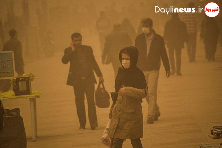 گرد و خاک خوزستان ۶۵۳ نفر را به مراکز درمانی کشاند