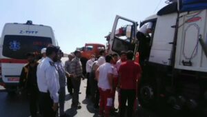 سانحه رانندگی در جاده آذرشهر عجبشیر با یک مصدوم