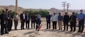 آئین کلنگ زنی ساختمان مرکز جامع سلامت پاگچی بهمئی رامهرمز