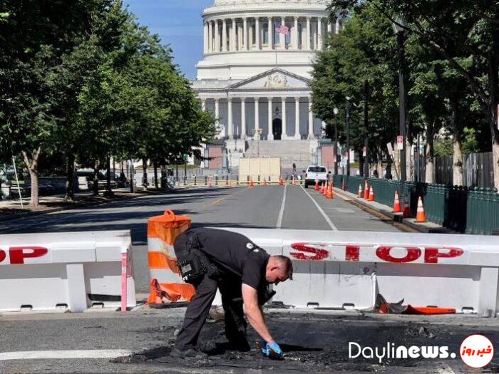 Car attack on the US Congress compound