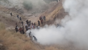 سقوط مرگبار یک دستگاه خودروی سمند به دره در محور بازفت به مسجدسلیمان + فیلم