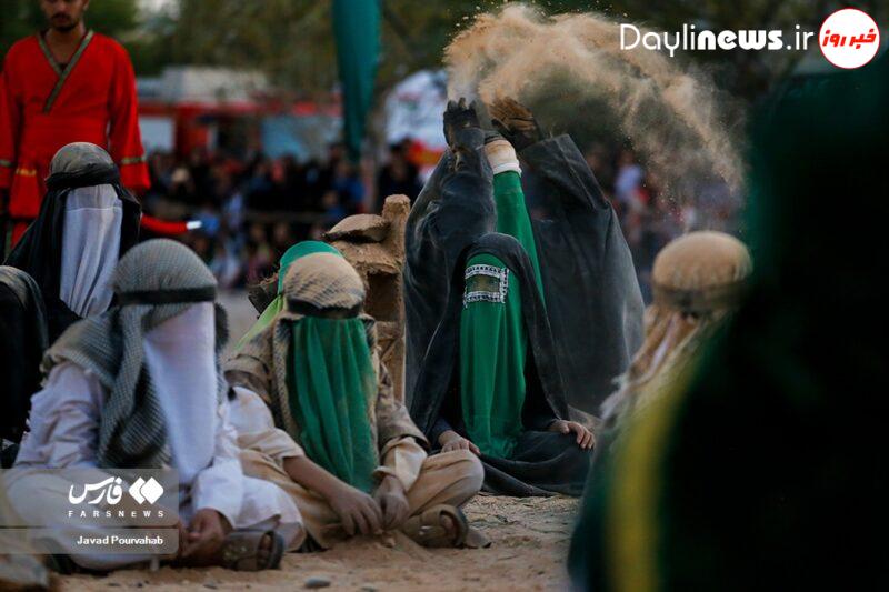 جوانان بنی هاشم ظفراباد حماسه آفریدند/ حضور در بزرگ ترین سوگواره تعزیه میدانی کشور