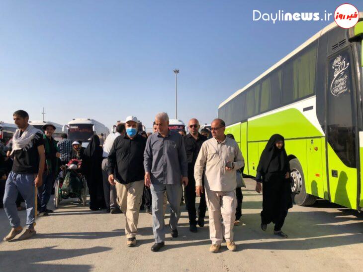 استاندار خوزستان بر تسهیل در روند بازگشت زائران اربعین تاکید کرد