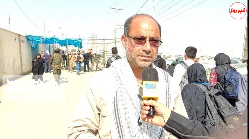 بازگشت زائران اربعین در مرز شلمچه روان و بدون مشکل در حال انجام است