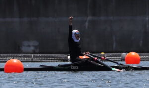 تاریخ سازی نازنین ملایی با کسب مقام هشتمی رویینگ قهرمانی جهان