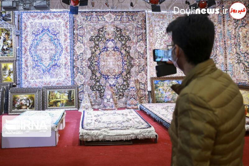 توقیف ۱۰ برند فرش‌ ماشینی بدون برچسب در تهران