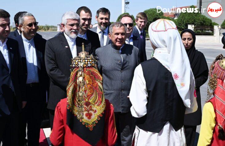 رییس جمهور تاتارستان وارد گرگان شد