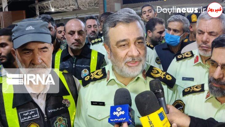 سردار اشتری: هیچ مشکل امنیتی در گذرگاهها و پایانه‌های اربعین گزارش نشده است
