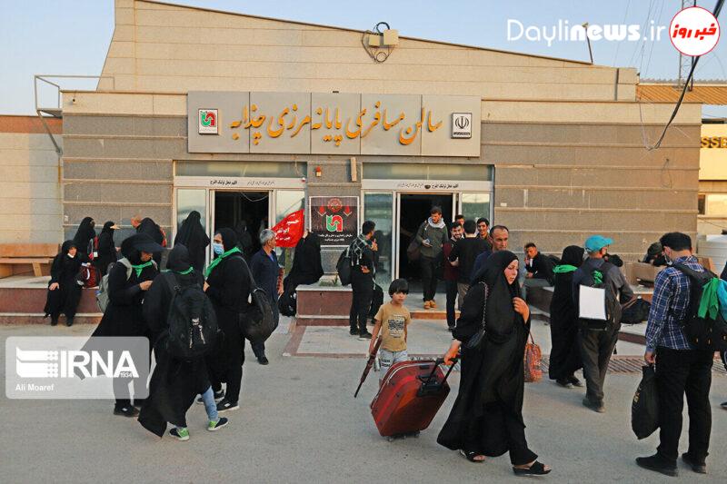 موج سنگین بازگشت زائران اربعین به کشور شکل گرفته است