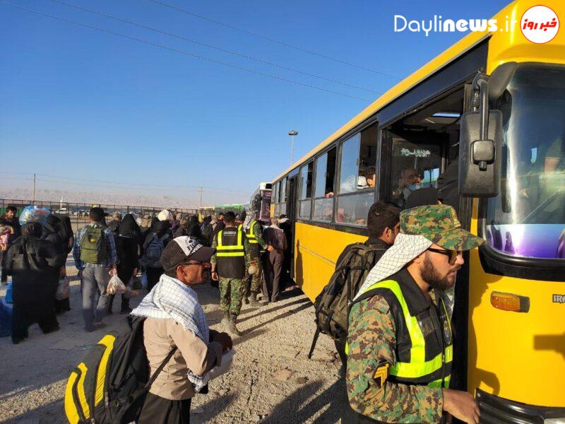 اعزام ۵۰ دستگاه اتوبوس از قزوین به مرز مهران / آمادگی لازم جهت بازگشت زائرین اربعین به کشور