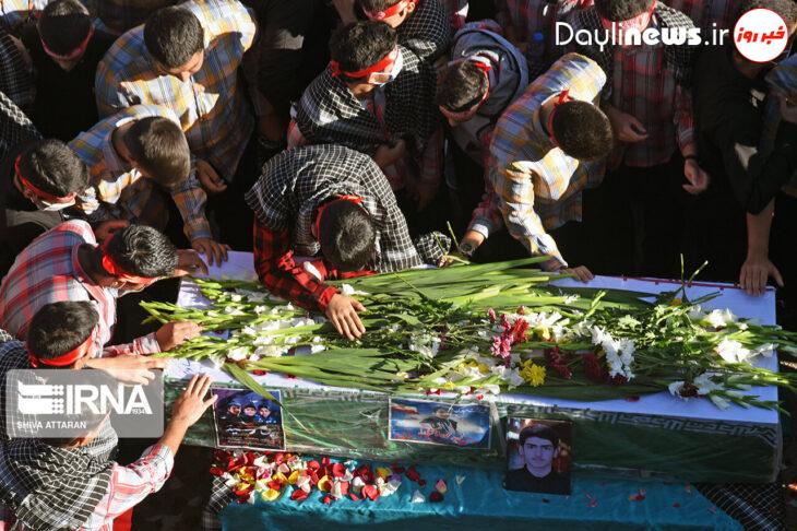 آخرین دیدار “محمدرضا” با هم‌کلاسی‌ها در لباس شهادت