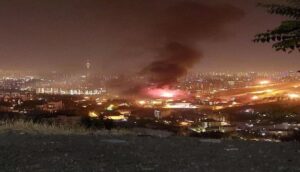 اولین تصاویر پس از آتش‌سوزی زندان اوین