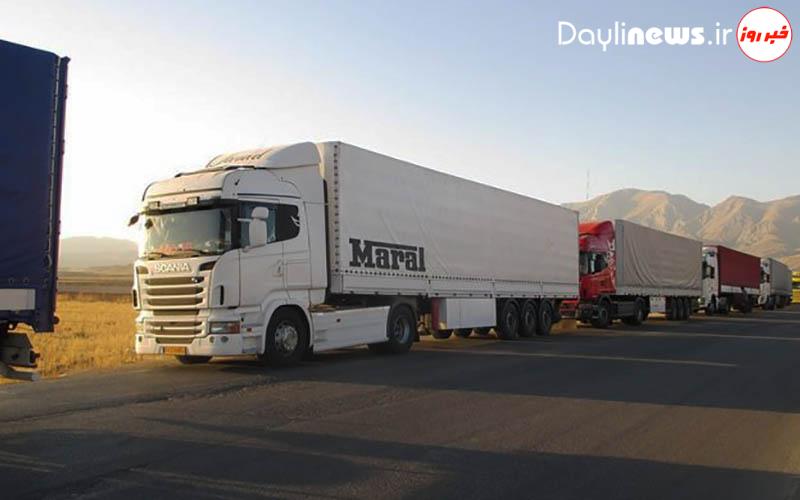 تغییر وزن ترانزیت خارجی از مسیر ایران