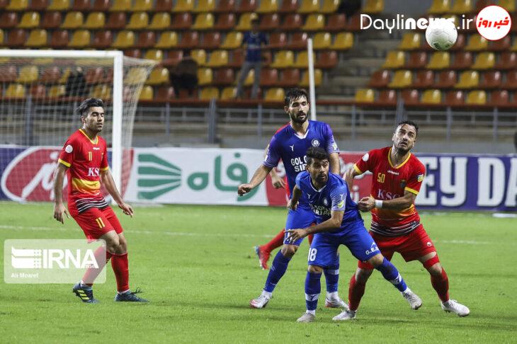 تیم فولاد خوزستان برابر گل گهر مغلوب شد