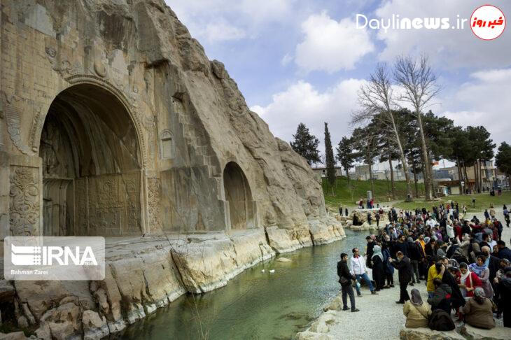 شمار گردشگران استان کرمانشاه امسال سه برابر شد