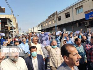 مردم خوزستان جنایت تروریستی در حرم حضرت شاهچراغ (ع) را محکوم کردند