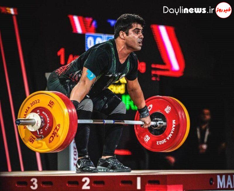 وزنهبرداری قهرمانی آسیا؛ چترایی نخستین مدال ایران را ضرب کرد
