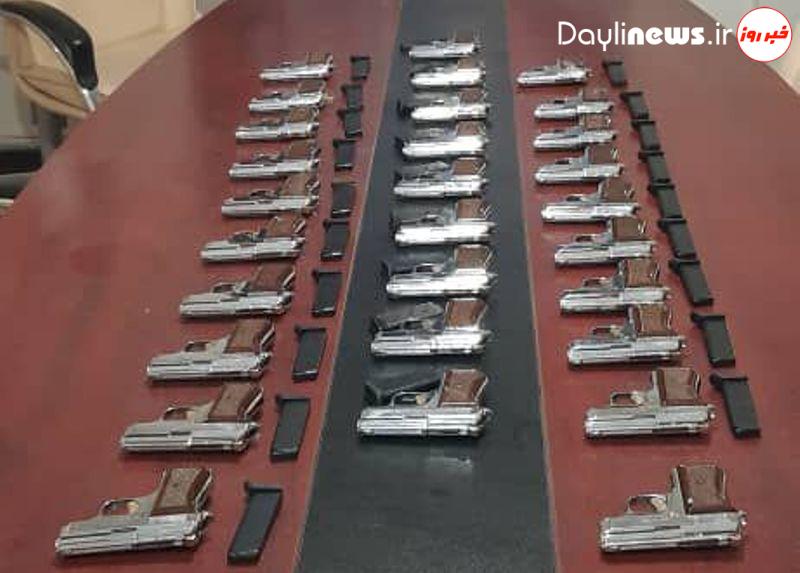 پلیس خوزستان ۸۶ قبضه اسلحه غیر مجاز را کشف و ضبط کرد