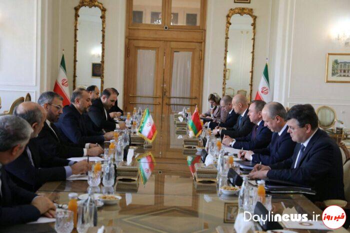 Iran, Belarus FMs review mutual ties