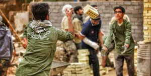 تجلیل از گروه جهادی شهید سلیمانی مسجدسلیمان در رزمایش بزرگ جهادگران فاطمی ۲ در استان خوزستان