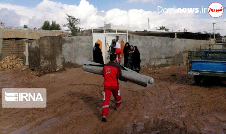 هلال احمر کرمان به ۶۶۰ نفر در برف و کولاک امدادرسانی کرد