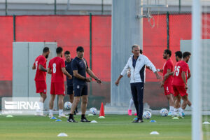 برگزاری جلسه فنی تیم ملی قبل از بازی با تونس