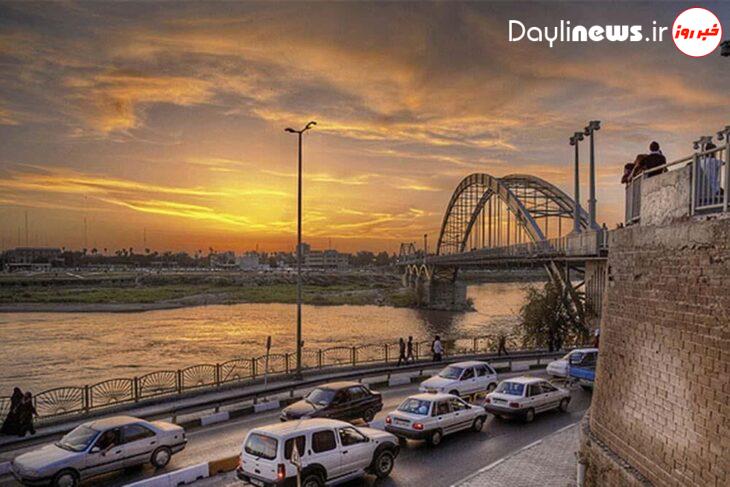 مسدود شدن بخشی از جاده ساحلی غربی اهواز برای اتصال خط اصلی فاضلاب