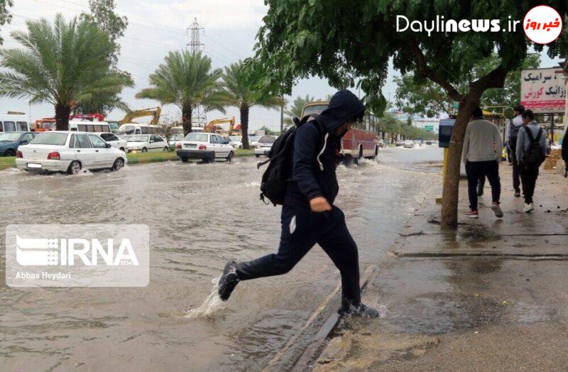 پیش بینی ورود سامانه بارشی به لرستان و آبگرفتگی معابر