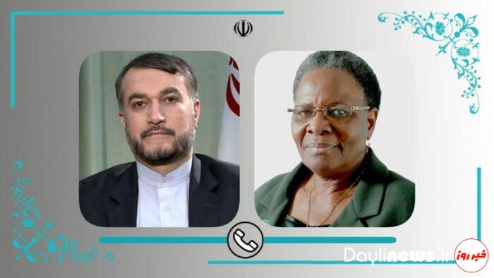 Iran, Namibia FMs discuss mutual ties