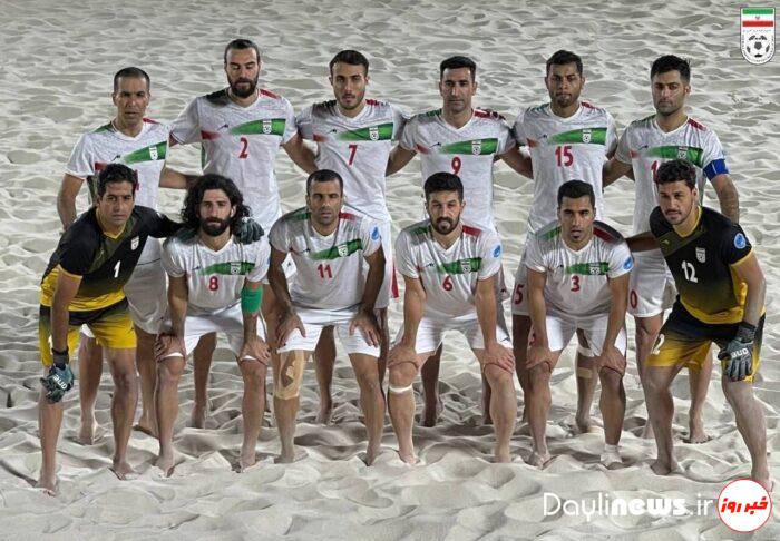 Iran wins Intercontinental Beach Football versus mighty Brazil