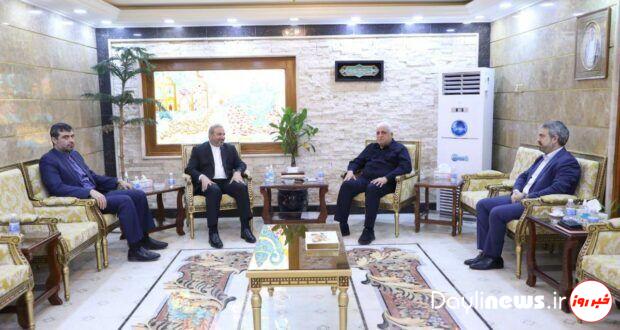 Iran’s ambassador meets Iraq PMF head in Baghdad