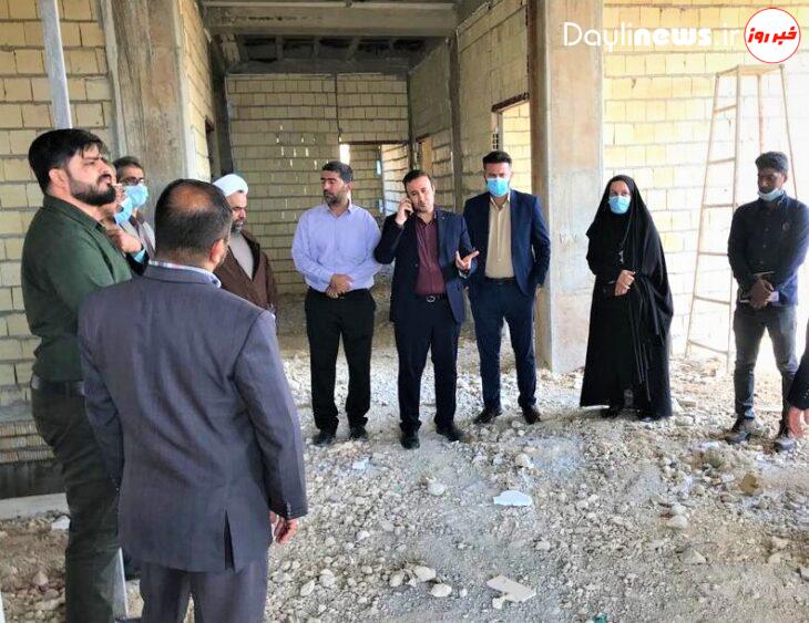 بازدید میدانی معاون بهداشتی دانشگاه علوم پزشکی استان بوشهر از مرکز جامع سلامت بندر شیرینو