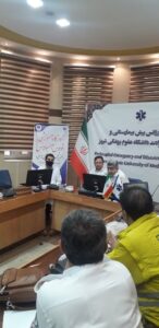 کارگاه آموزشی اتوبوس آمبولانس قطب شمال‌غرب در تبریز برگزار شد.