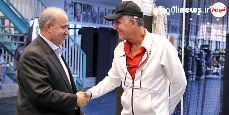 تاج: فکر کنم کی‌روش از مردم عذرخواهی کرد!/ برای ادامه همکاری هنوز به نتیجه نرسیدیم