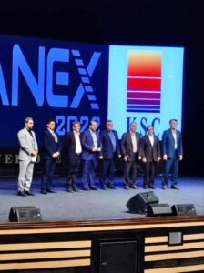 در کنفرانس planex 2022، امین ابراهیمی مرد سال صنعت فولاد شد