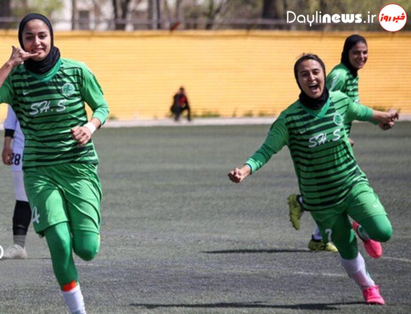 زنان فوتبالیست کرمان برنده هفته ششم لیگ برتر شدند