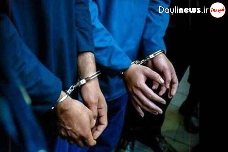 دستگیری ۴ سارق چوب درختان حین سرقت در شوش