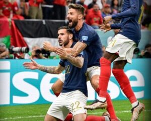 نیمه نهایی جام جهانی؛ خروس‌ها رقیب یاران مسی شدند / مراکش صفر – فرانسه ۲