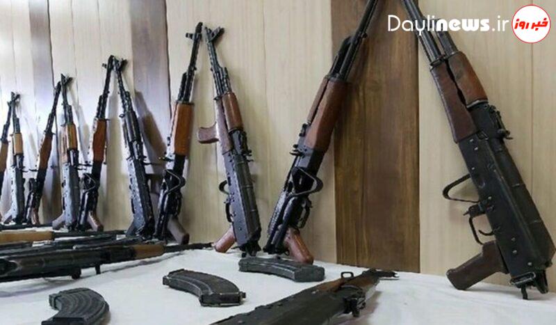 ۴۷ قبضه سلاح غیرمجاز در خرم‌آباد کشف و ضبط شد