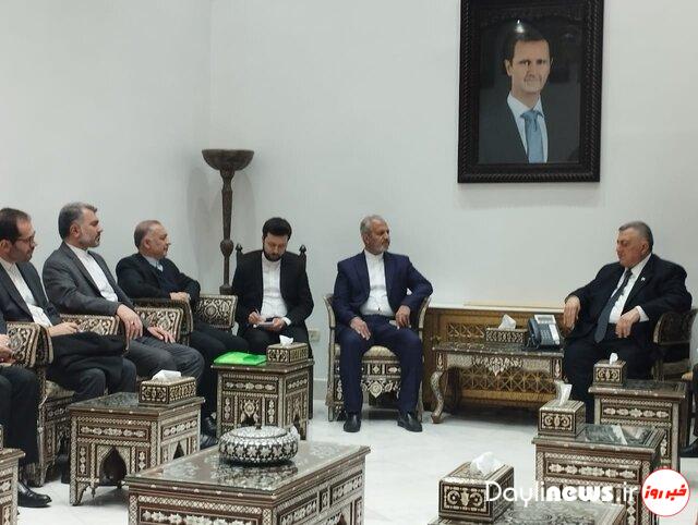 Iran, Syria stress need to develop, bolster parliamentary relations