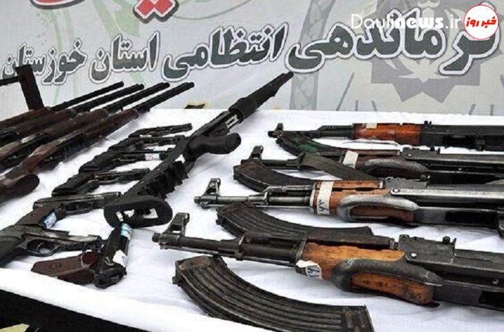 انهدام باند قاچاق سلاح در خوزستان